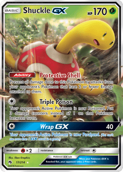 Shuckle-GX #17 from Lost Thunder