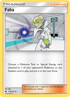 Faba #173 from Lost Thunder