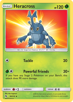 Heracross #18 from Lost Thunder