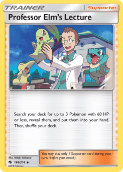 Professor Elm's Lecture #188 from Lost Thunder