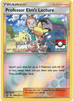 Professor Elm's Lecture #188a from Lost Thunder