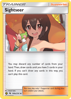 Sightseer #189a from Lost Thunder