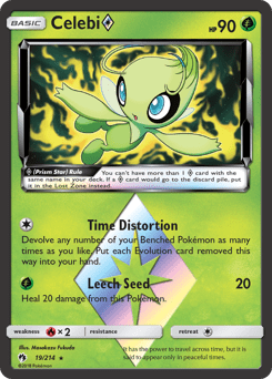 Celebi ◇ #19 from Lost Thunder