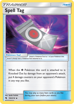 Spell Tag #190 from Lost Thunder