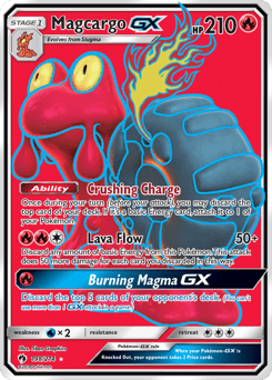 Magcargo-GX #198 from Lost Thunder