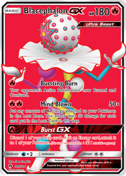 Blacephalon-GX #199 from Lost Thunder
