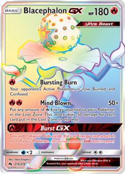 Blacephalon-GX #219 from Lost Thunder