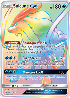 Suicune-GX #220 from Lost Thunder
