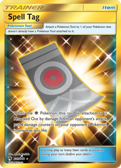 Spell Tag #235 from Lost Thunder