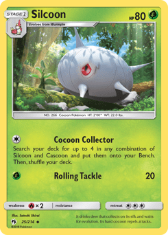 Silcoon #25 from Lost Thunder