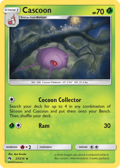 Cascoon #27 from Lost Thunder