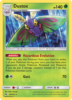 Dustox #28 from Lost Thunder