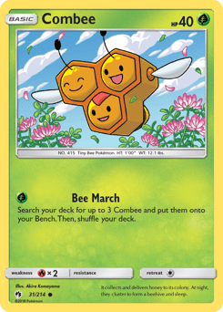 Combee #31 from Lost Thunder