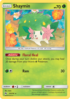 Shaymin #33 from Lost Thunder