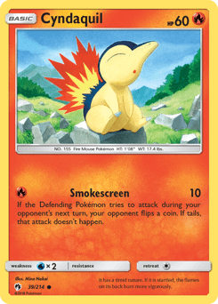 Cyndaquil #39 from Lost Thunder