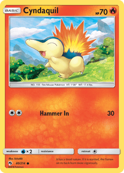 Cyndaquil #40 from Lost Thunder