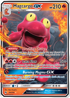 Magcargo-GX #44 from Lost Thunder