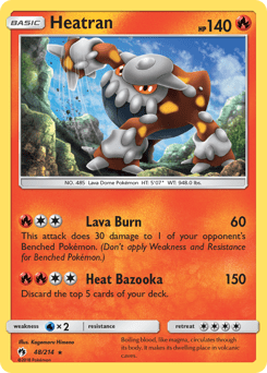 Heatran #48 from Lost Thunder