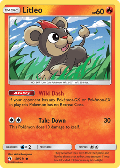 Litleo #50 from Lost Thunder