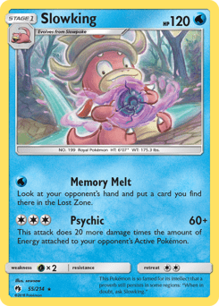 Slowking #55 from Lost Thunder