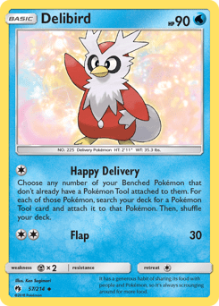Delibird #57 from Lost Thunder