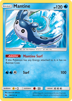 Mantine #58 from Lost Thunder