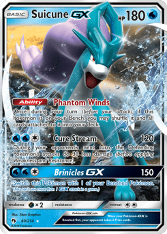 Suicune-GX #60 from Lost Thunder