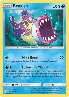 Bruxish #70 from Lost Thunder
