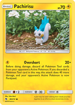 Pachirisu #80 from Lost Thunder
