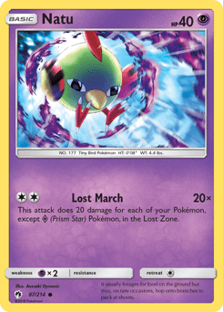 Natu #87 from Lost Thunder