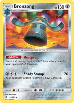 Bronzong #101 from Team Up