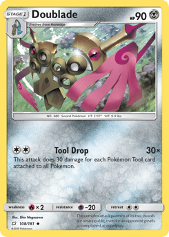 Doublade #108 from Team Up