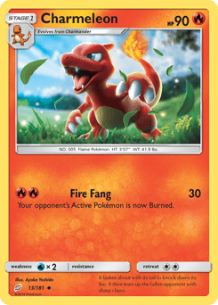 Charmeleon #13 from Team Up
