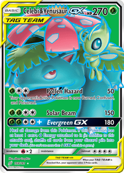 Celebi & Venusaur-GX #159 from Team Up