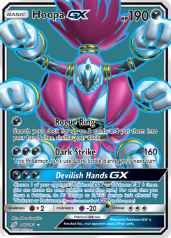 Hoopa-GX #166 from Team Up