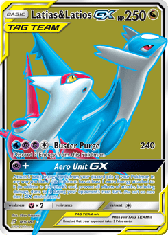 Latias & Latios-GX #169 from Team Up