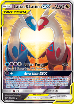Latias & Latios-GX #170 from Team Up