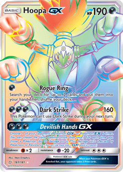 Hoopa-GX #187 from Team Up