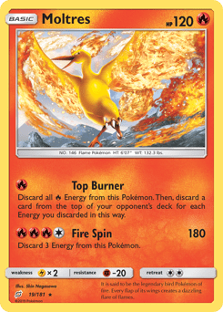 Moltres #19 from Team Up