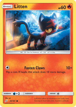 Litten #20 from Team Up
