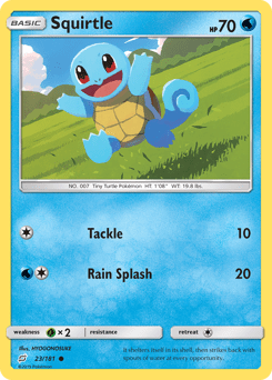 Squirtle #23 from Team Up