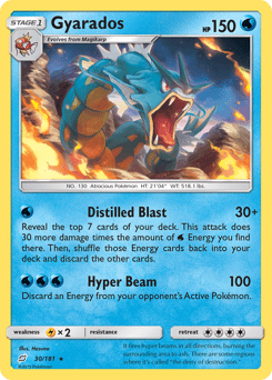Gyarados #30 from Team Up
