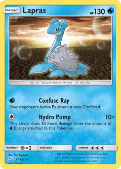 Lapras #31 from Team Up
