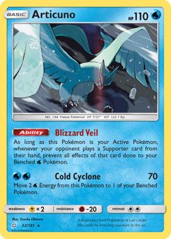 Articuno #32 from Team Up