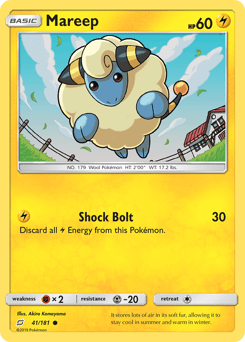 Mareep #41 from Team Up