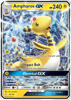 Ampharos-GX #43 from Team Up