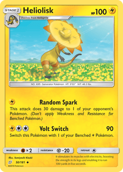 Heliolisk #50 from Team Up