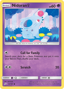 Nidoran♀ #54 from Team Up
