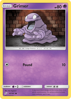 Grimer #62 from Team Up