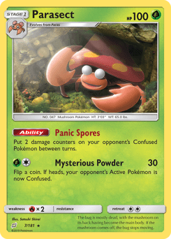 Parasect #7 from Team Up